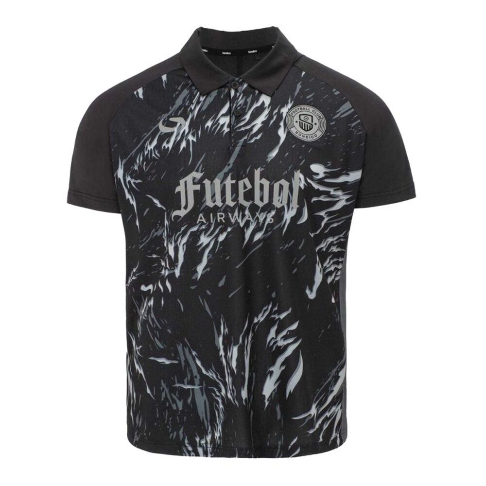 Sondico Mens Team Polo Shirt / Black